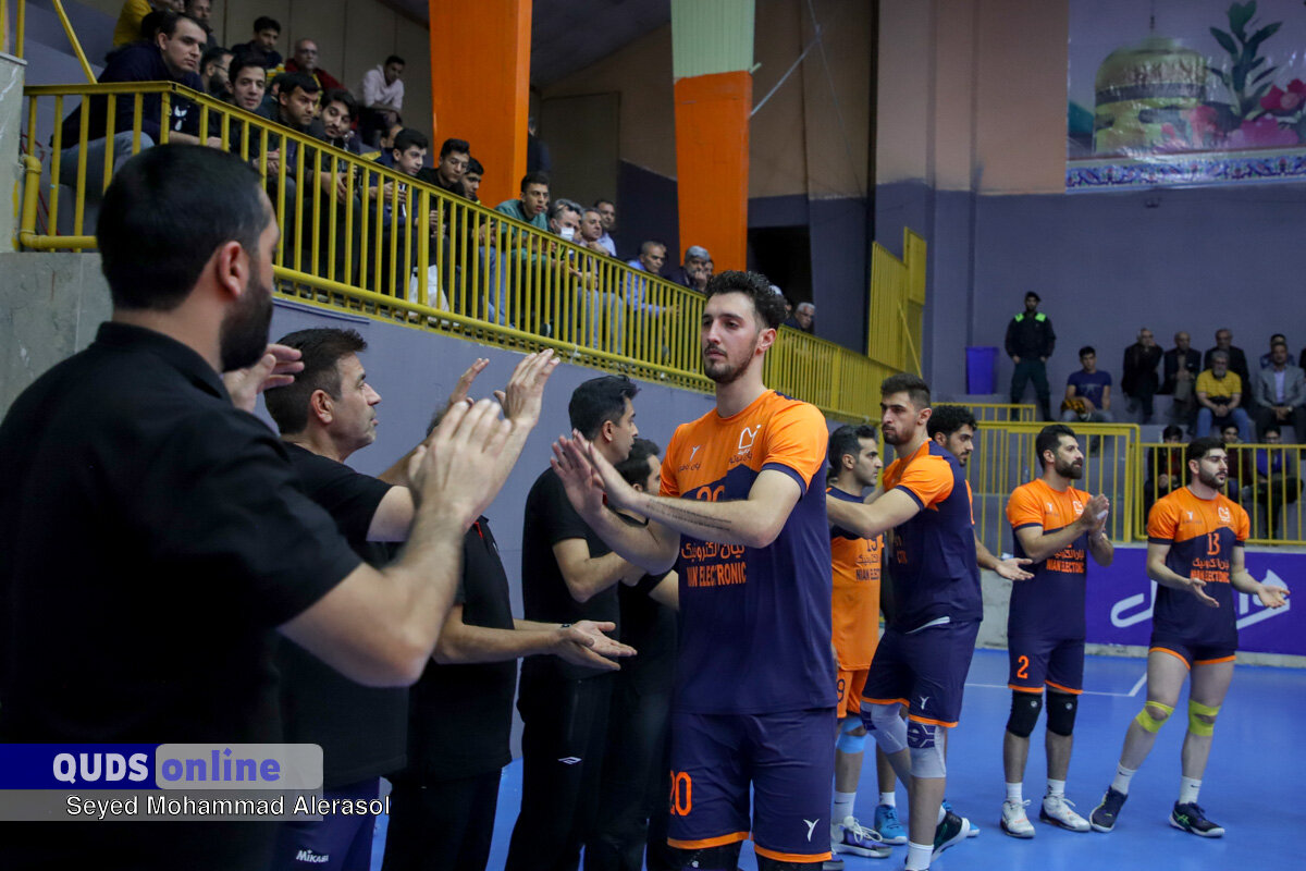 پیروزی نیان الکترونیک مشهد در لیگ برتر والیبال