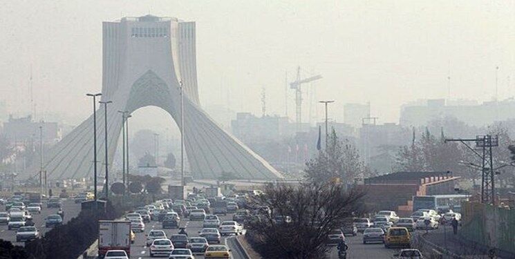 هوای ۸ شهر استان تهران آلوده شد