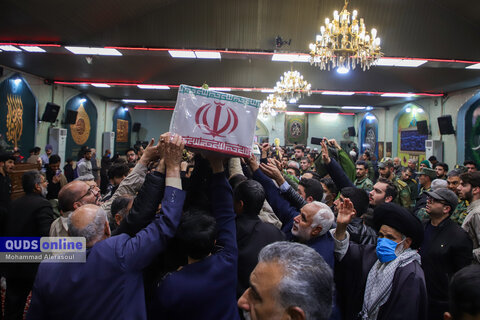 گزارش تصویری I تشییع پیکر شهدای خانطومان در مشهد
