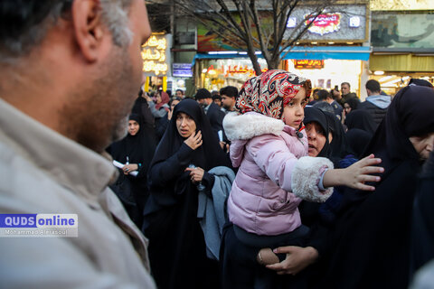 گزارش تصویری I تشییع پیکر شهدای خانطومان در مشهد