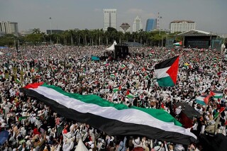 مردم اندونزی بار دیگر از فلسطین حمایت کردند