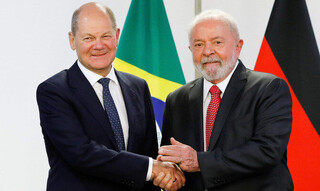 رئیس‌جمهوری برزیل در آلمان برای نخستین مذاکرات در ۸ سال گذشته