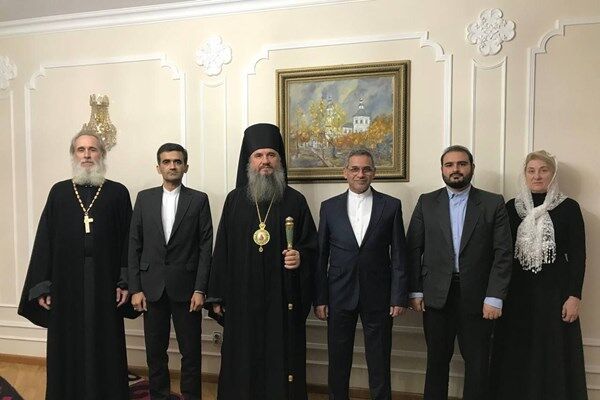دیدار سفیر ایران با اسقف اعظم کلیسای ارتدوکس قرقیزستان