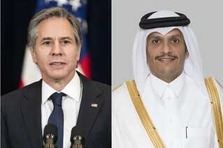 گفت وگوی تلفنی وزرای خارجه قطر و آمریکا / دوحه متعهد به ادامه تلاش‌ برای بازگشت آرامش است