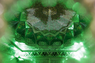 صندوق‌های مزار پوشیده از نمادهای هنری بر مرقد امام رضا(ع)؛نشان خانه دوست