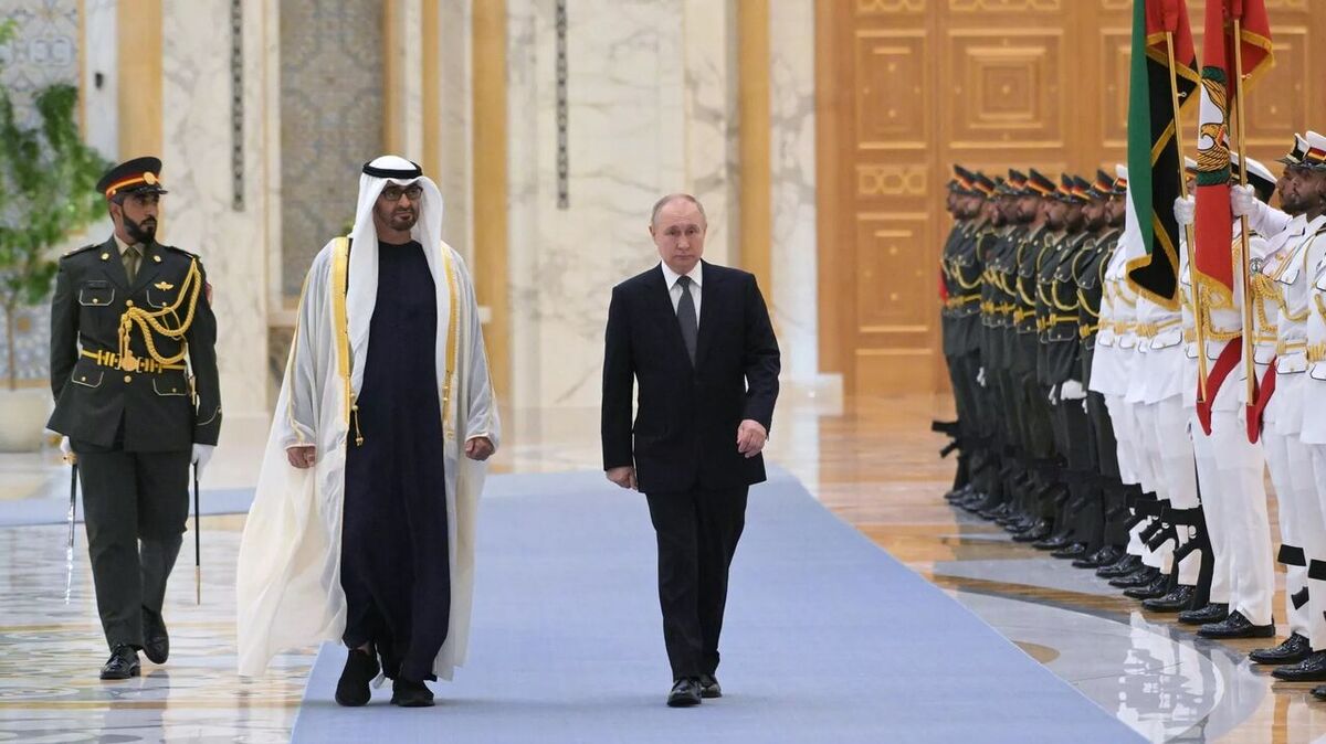 پوتین: امارات اصلی‌ترین شریک تجاری روسیه در جهان عرب است