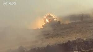 قسام ۲ تانک مرکاوا را منهدم کرد/ ادامه حملات حزب الله به پایگاه‌های صهیونیستی