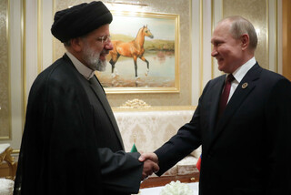 روسای جمهور ایران و روسیه دیدار کردند