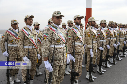 گزارش تصویری I ورود پیکر مطهر ۱۲ شهید گمنام به مشهد