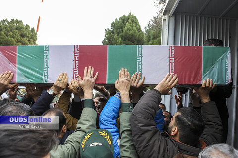 گزارش تصویری I ورود پیکر مطهر ۱۲ شهید گمنام به مشهد