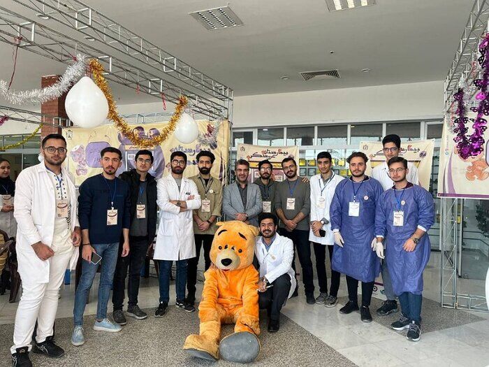 اجرای طرح بیمارستان عروسکی در بیمارستان تخصصی کودکان اکبر در مشهد
