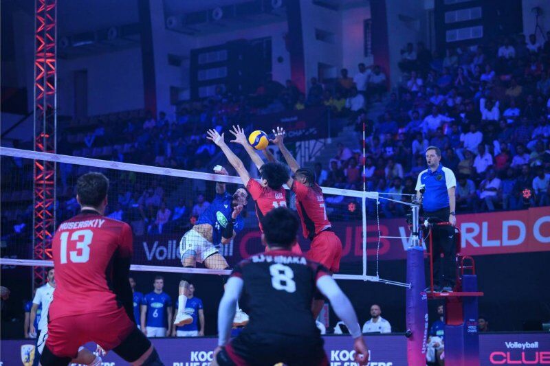 والیبال باشگاه‌های جهان| پروجا و سادا کروزیرو پیروز شدند 
