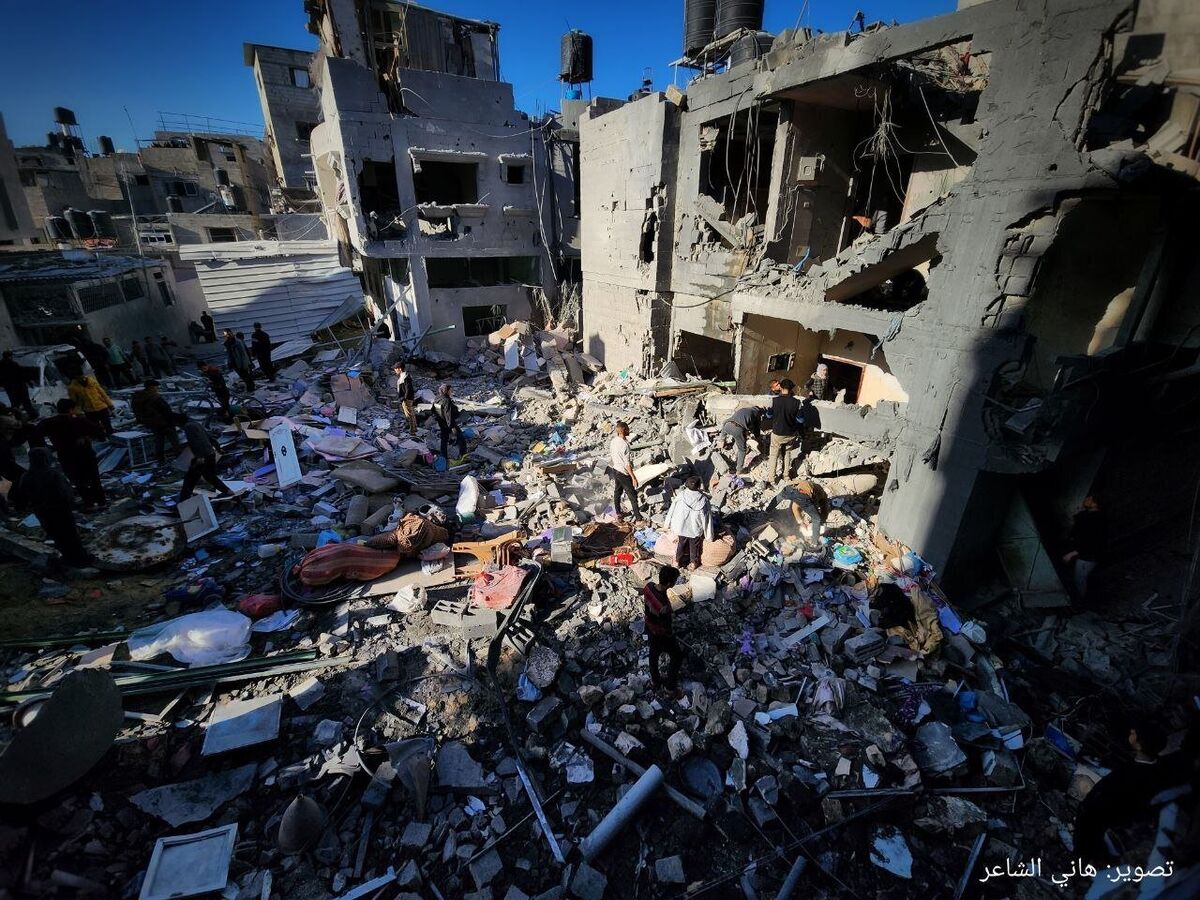 بمباران منازل مسکونی نوار غزه توسط جنگنده‌های رژیم صهیونیستی