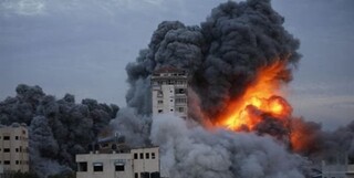 هدف قرار گرفتن محل اختفای نظامیان اسرائیلی در غزه