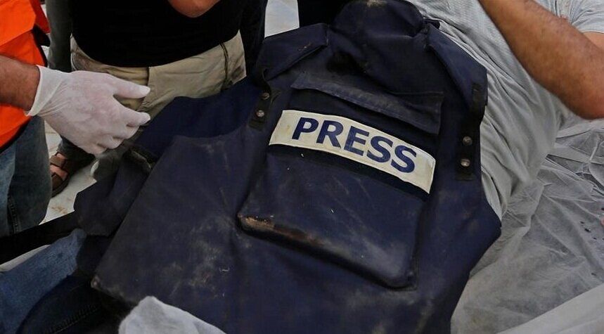 شهادت ۵۶ خبرنگار فلسطینی در جنگ غزه