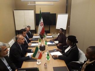 وزیر خارجه بورکینافاسو با امیرعبداللهیان دیدار کرد