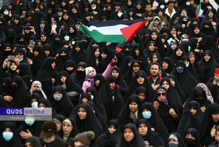 گزارش تصویری I راهپیمایی مردم مشهد در حمایت مردم مظلوم غزه