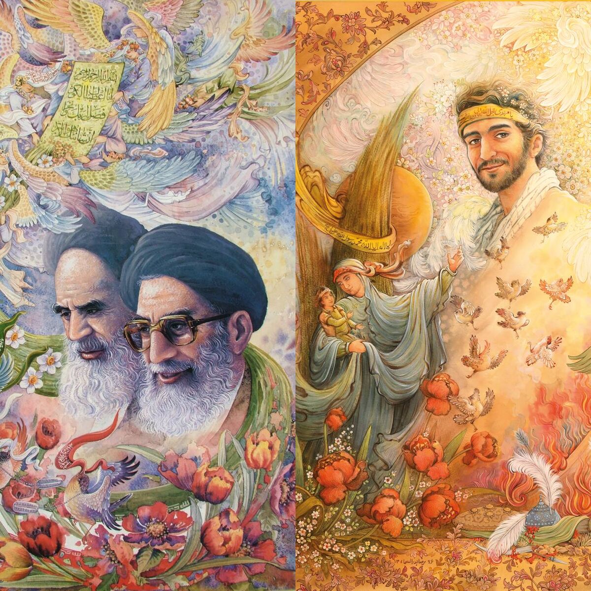 عرض ارادتی از میان نگارهها