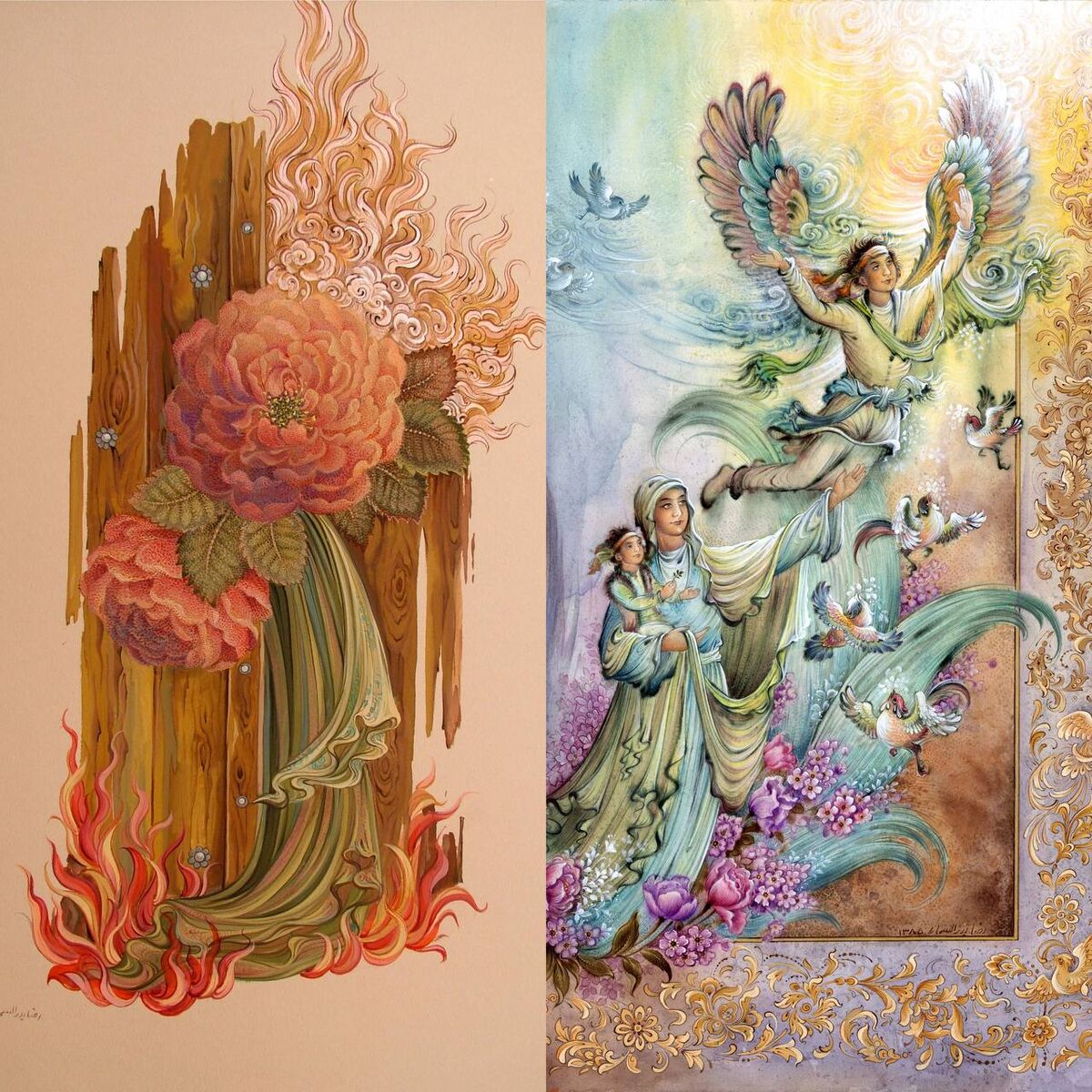 عرض ارادتی از میان نگارهها