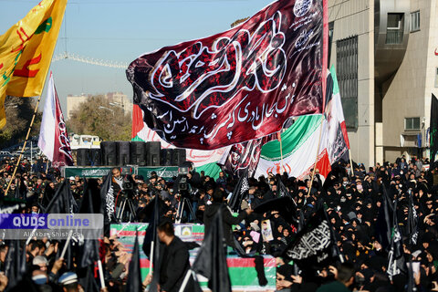 گزارش تصویری I تشییع پیکر 12 شهید گمنام دفاع مقدس و 2 شهید حادثه تروریستی راسک در مشهد