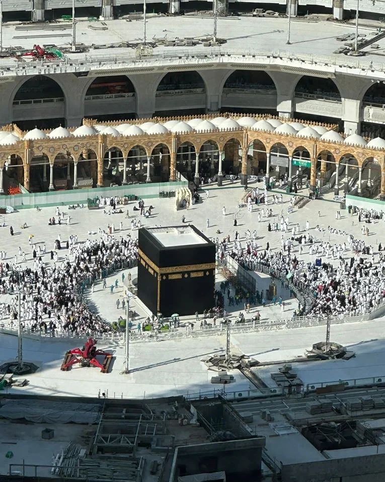 امکان لمس کعبه مجدداً فراهم شد+عکس و فیلم