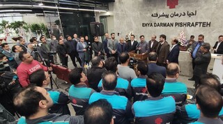 خط تولید دستگاه سی‌.تی.اسکن پیشرفته در مشهد افتتاح شد