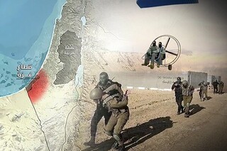 نمایش جدید موشک‌های «کورنت» در غزه