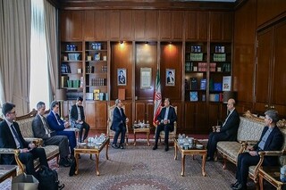 دیدار معاون وزیر خارجه ترکیه با امیرعبداللهیان