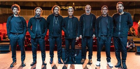 آریا عظیمینژاد کنسرت - تعزیه حضرت عباس (ع) را در پاریس اجرا کرد (عکس)