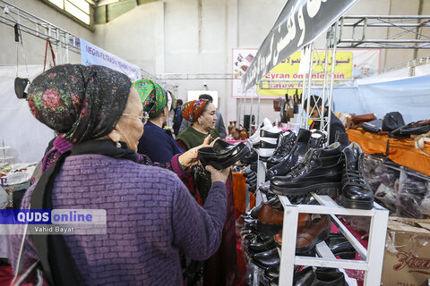 گزارش تصویری I افتتاح نمایشگاه اقتصاد مقاومتی در گمرک باجگیران مرز ایران و ترکمنستان