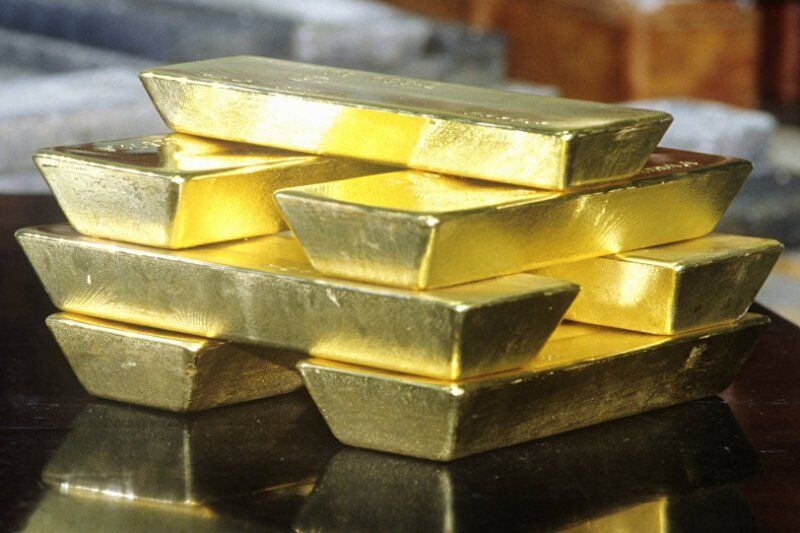 واردات بیش از ۱۹ تن شمش طلا در طول ماه