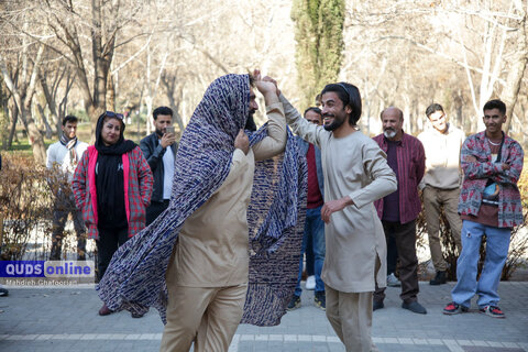 گزارش تصویری I «چرمت شاه» اولین اثر خیابانی جشنواره تئاتر مناطق کشور