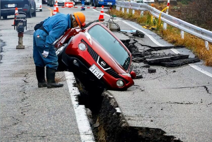 شمار تلفات زلزله ژاپن به ۱۱۰ نفر رسید