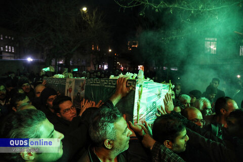گزارش تصویری I مراسم وداع با پیکر شهیده حادثه تروریستی کرمان در مشهد
