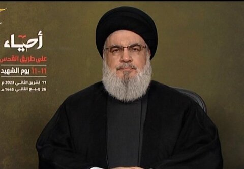 پیام تسلیت دبیرکل حزب‌الله لبنان به رهبر معظم انقلاب در پی شهادت آیت‌الله رئیسی