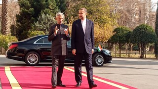 مذاکرات سطح بالای وزیر خارجه هند در تهران