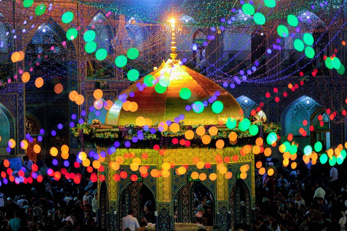 رنگ و بوی عیدانه بهشت هشتم در آستانه اعیاد رجبیه