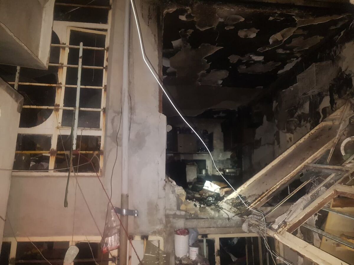 انفجار توام با حریق و تخریب در مشهد