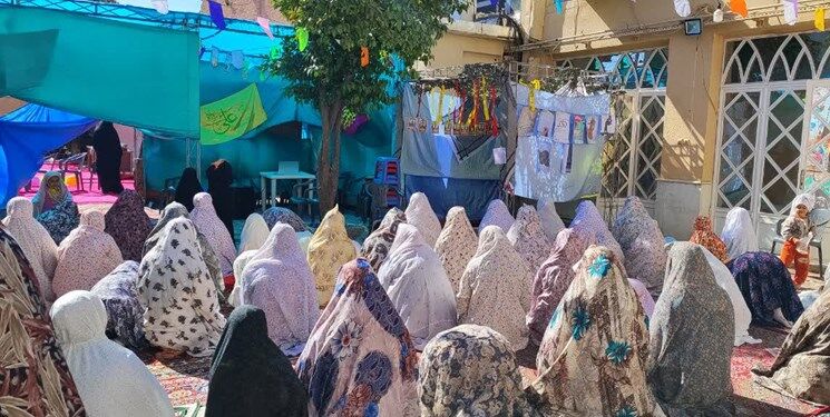 اعتکافی از جنس مادر و فرزند؛ نخستین اعتکاف مادر و فرزندی در شیراز کلید خورد + تصاویر