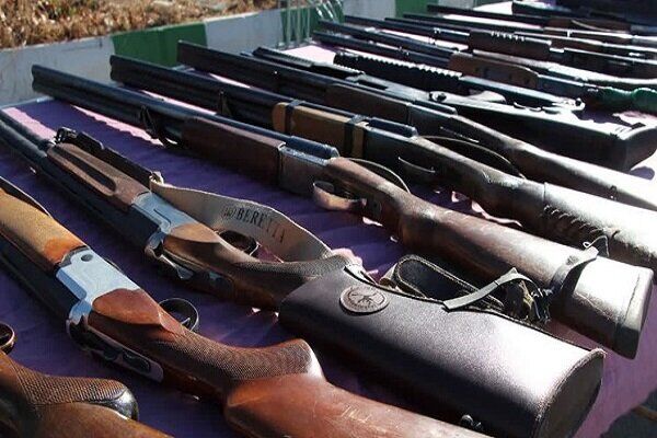 کشف ۴۸۰ قبضه سلاح شکاری در گیلان/ فعالیت ۱۷۰ محیط بان در استان
