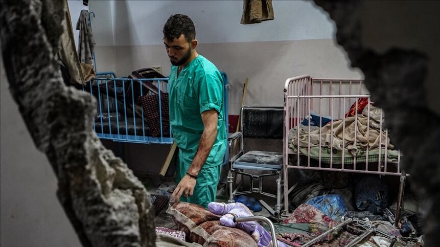 بزرگترین بیمارستان جنوب غزه در حال تبدیل شدن به «منطقه مرگ»