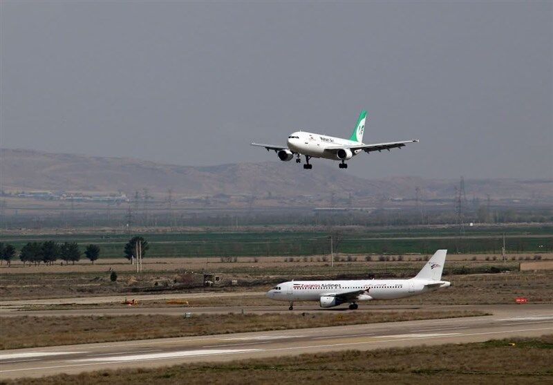برقراری ۶۸۲ سورتی پرواز از فرودگاه خرم‌آباد