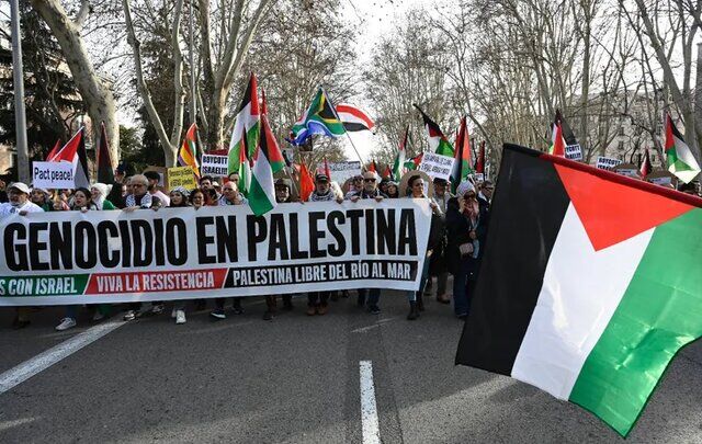 رم، میلان، مادرید و برلین برای غزه تظاهرات کردند