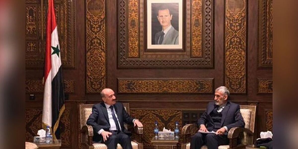 وزیر کشور سوریه با مقام ایرانی درباره روابط دوجانبه گفت وگو کرد