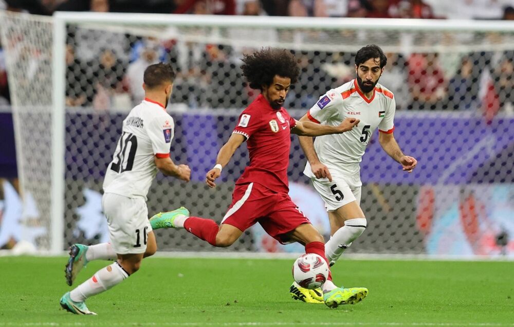 یک هشتم جام ملت‌ها| قطر با عبور از فلسطین یک گام به دفاع از قهرمانی نزدیک‌تر شد 