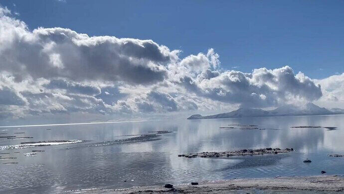 افزایش حجم آب دریاچه ارومیه به ۲.۵ میلیارد مترمکعب
