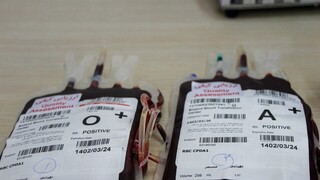 درخواست از گروه‌های خونی منفی برای اهدای خون در روزهای سرد