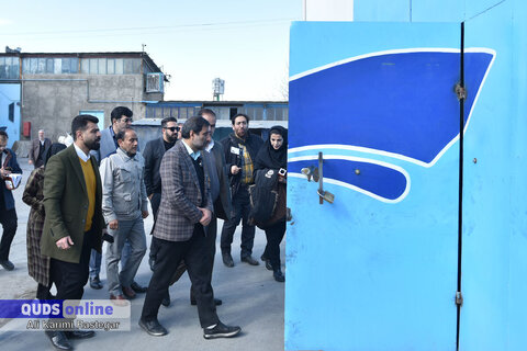 گزارش تصویری I بازدید فرماندار مشهد از دو واحد صنعتی درمحور غرب