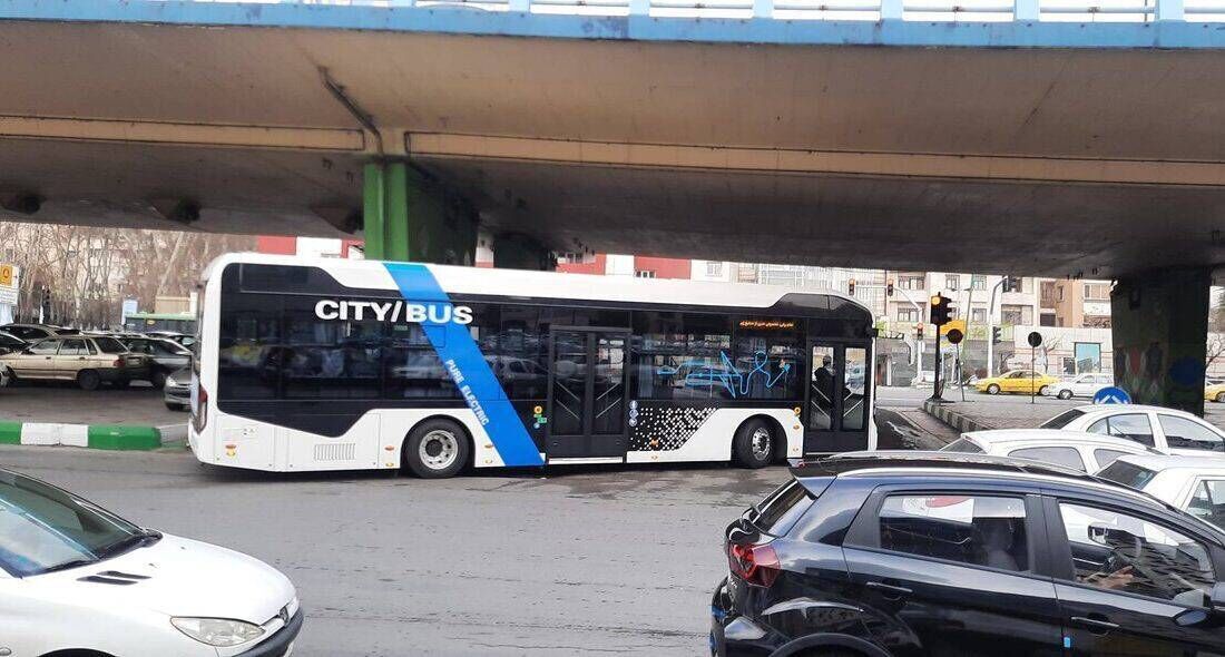 فعالیت آزمایشی اولین اتوبوس‌ برقی در پایتخت