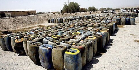 کشف بیش از۶۰۰ هزار لیتر سوخت قاچاق در مرزهای آبی بوشهر